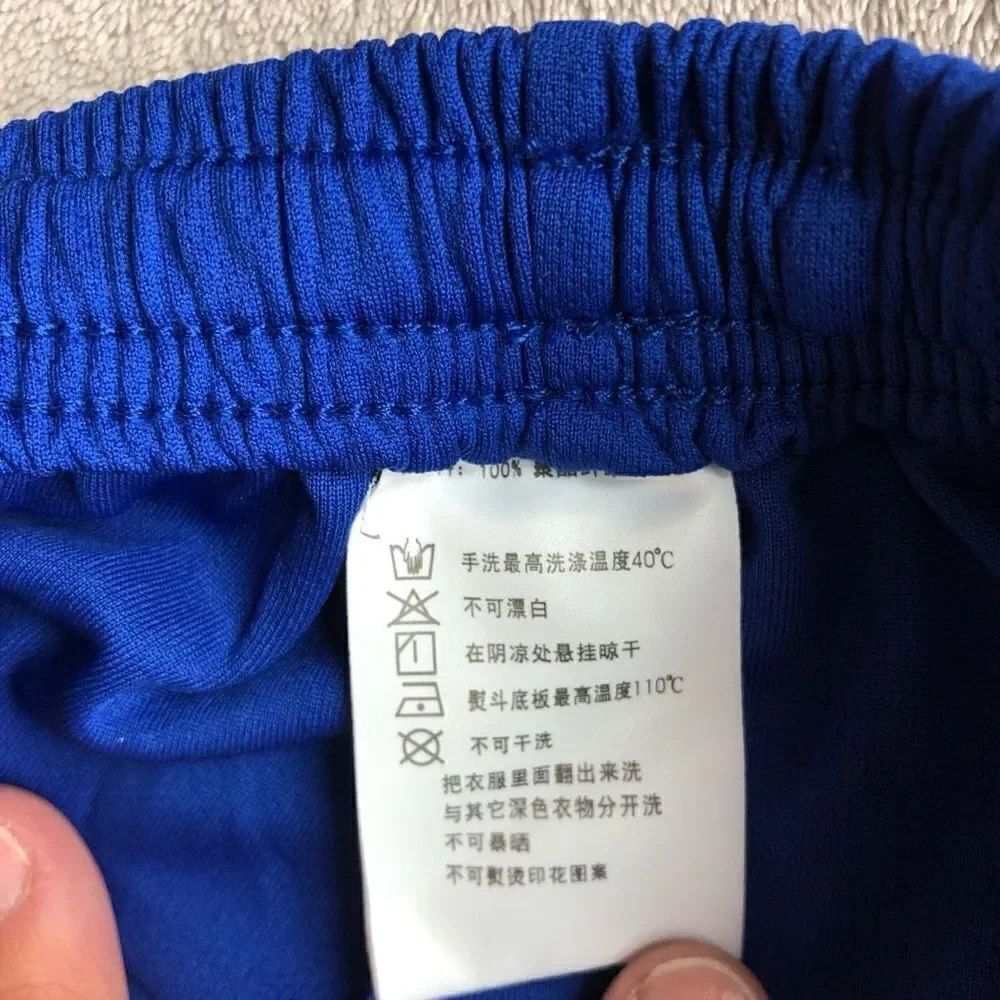 NWOT Boys Bright Blue Soccer Shorts